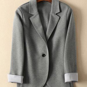 Lady's spandex blazer blazer
